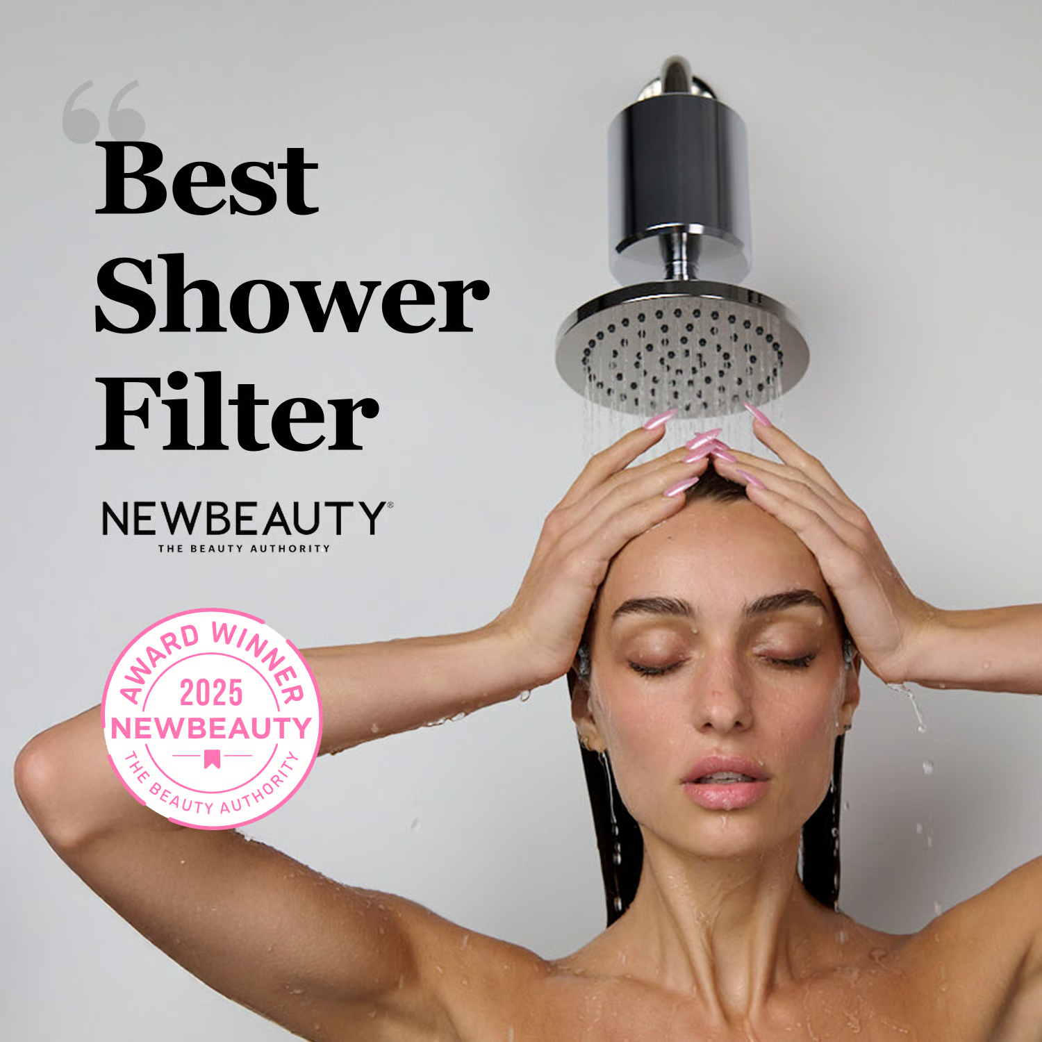 NALVIO Shower Filter – 4-Stage Purifier for Hair & Skin