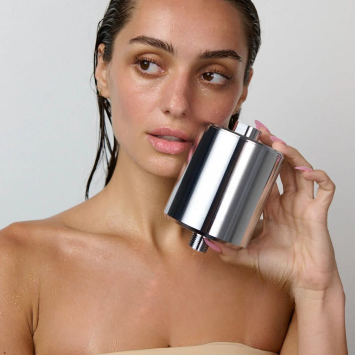 NALVIO Shower Filter – 4-Stage Purifier for Hair & Skin