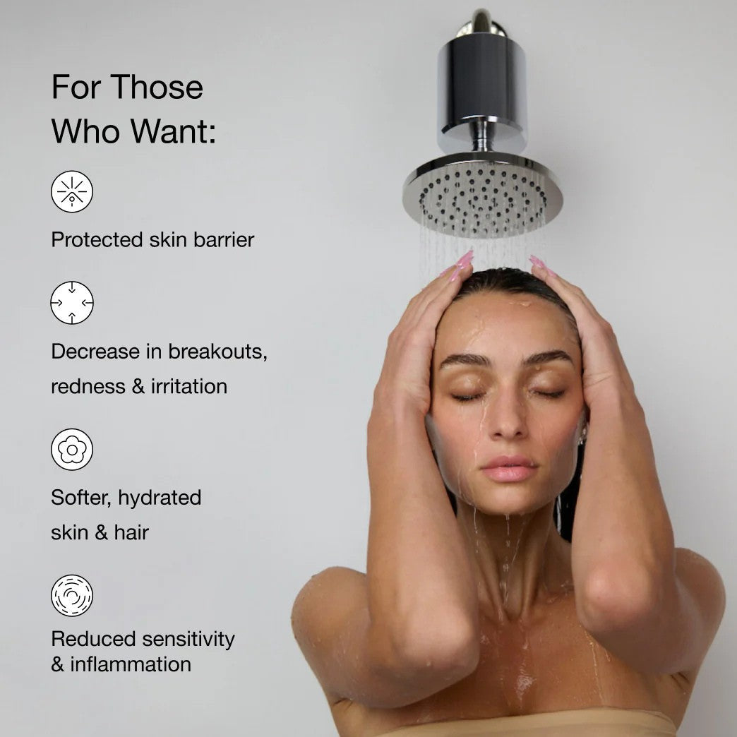 NALVIO Shower Filter – 4-Stage Purifier for Hair & Skin