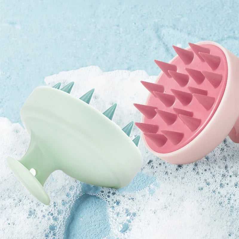 Serene Brush™ — Silicone Scalp Shampoo Brush